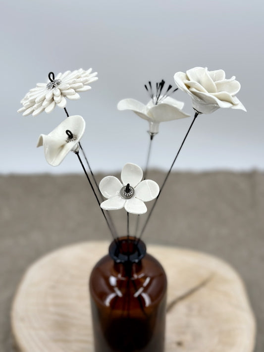 5 Porcelain Flower Garden - Bouquet No3