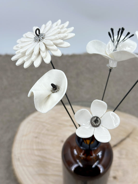5 Porcelain Flower Garden - Bouquet No3