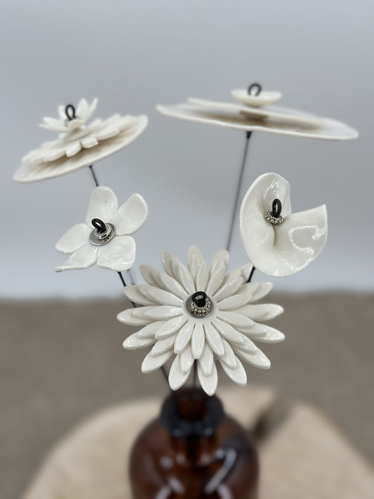 5 Porcelain Flower Garden - Bouquet No4