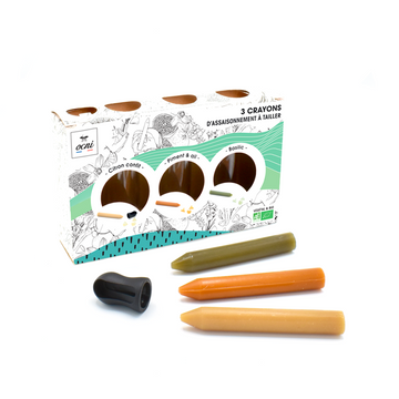 3 Seasoning pencils - Discovery box